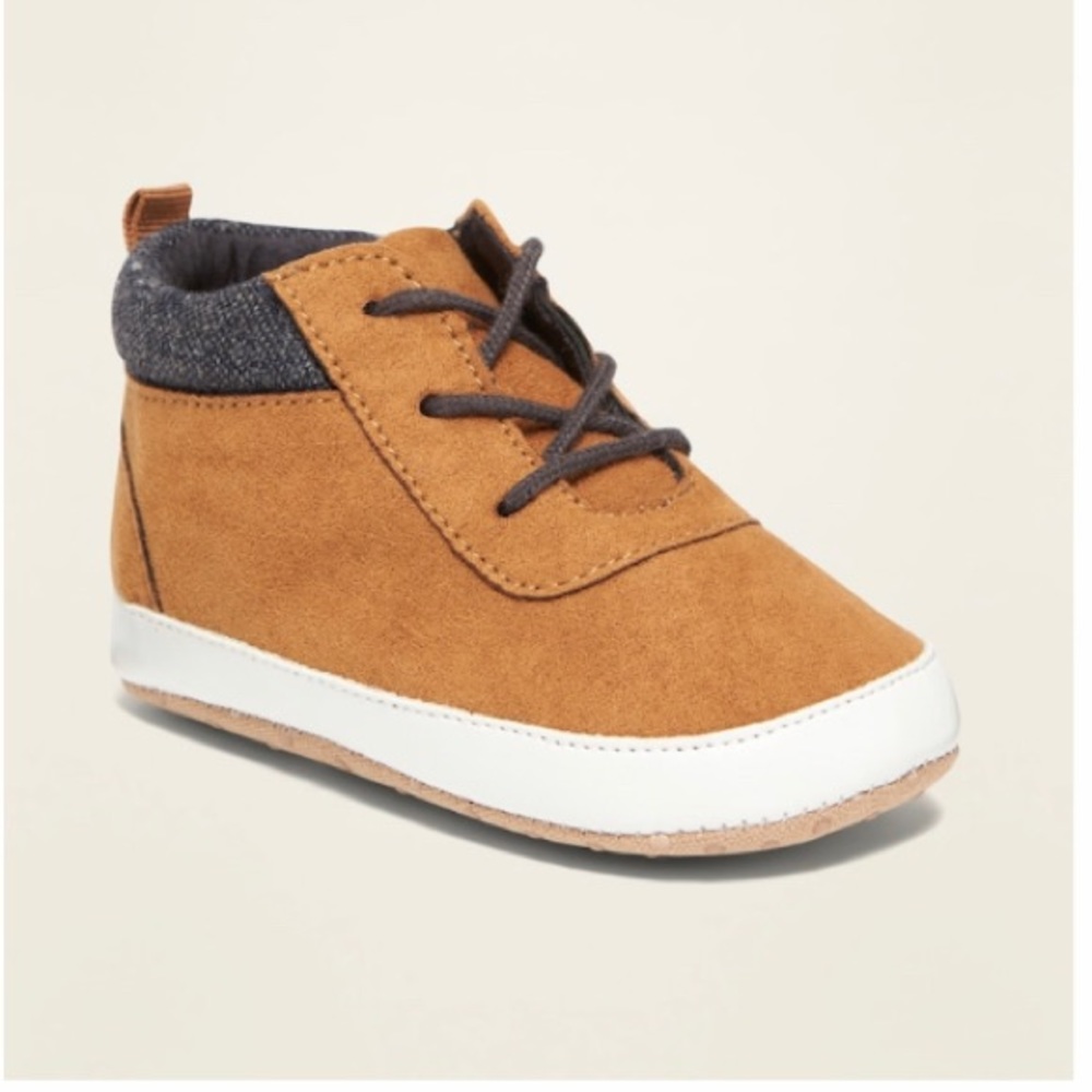 Old Navy Faux Suede High Tops for baby